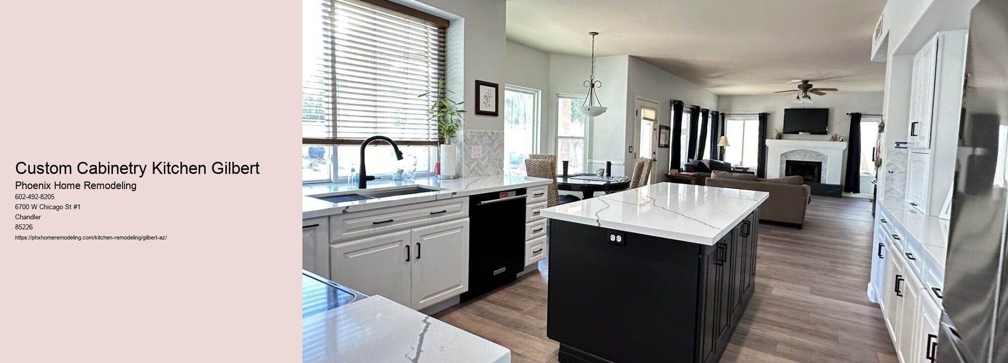 Custom Cabinetry Kitchen Gilbert