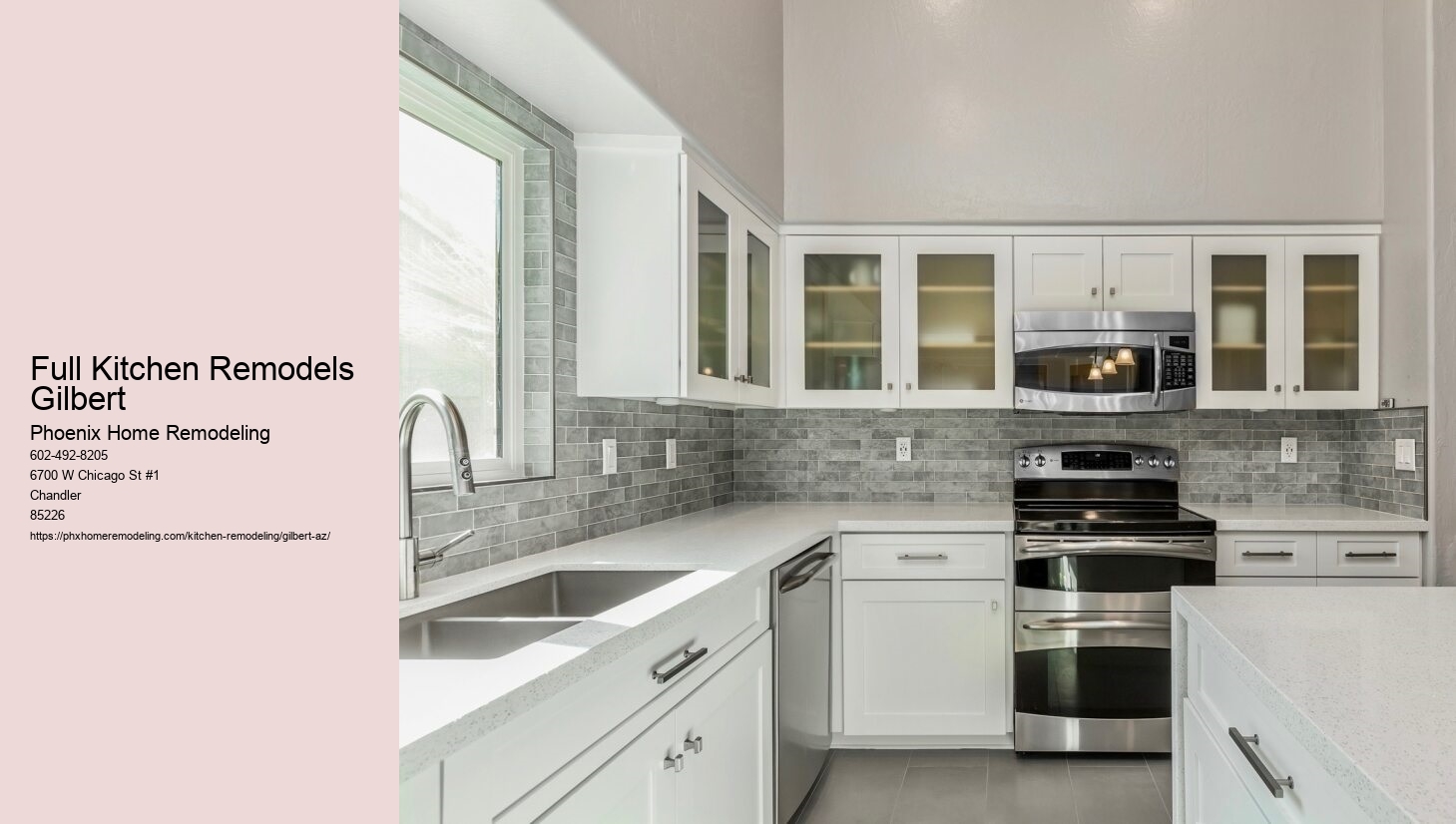 Full Kitchen Remodels Gilbert