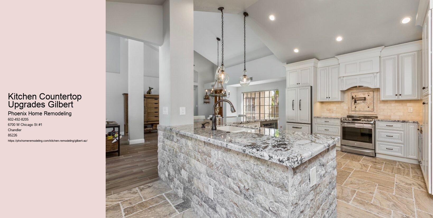 Kitchen Countertop Upgrades Gilbert