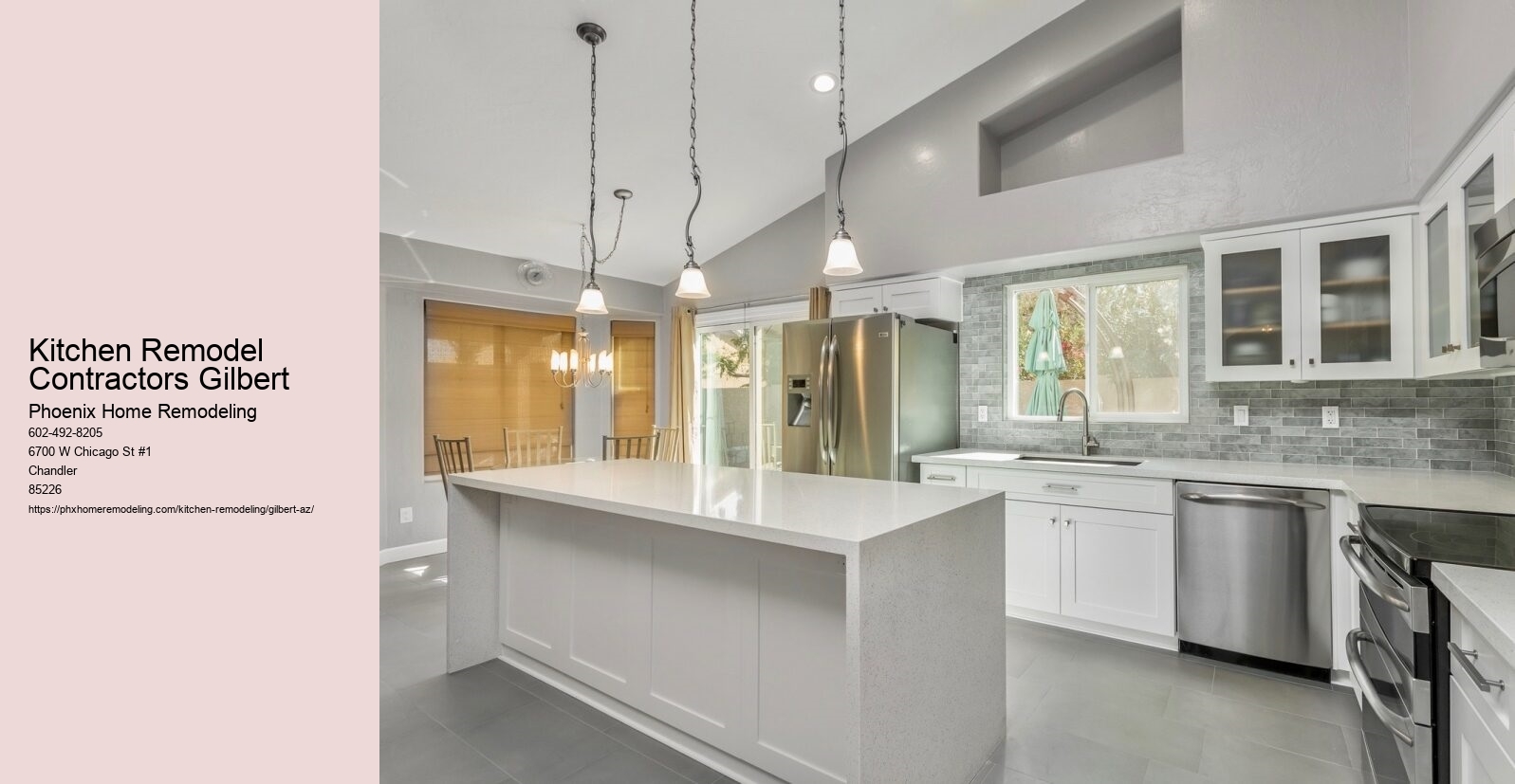 Kitchen Remodel Contractors Gilbert