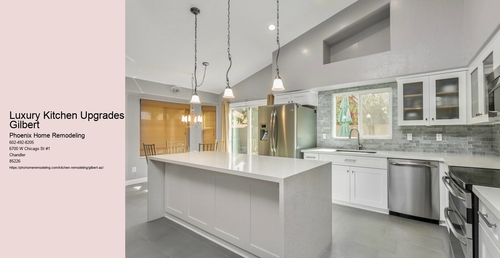 Luxury Kitchen Upgrades Gilbert